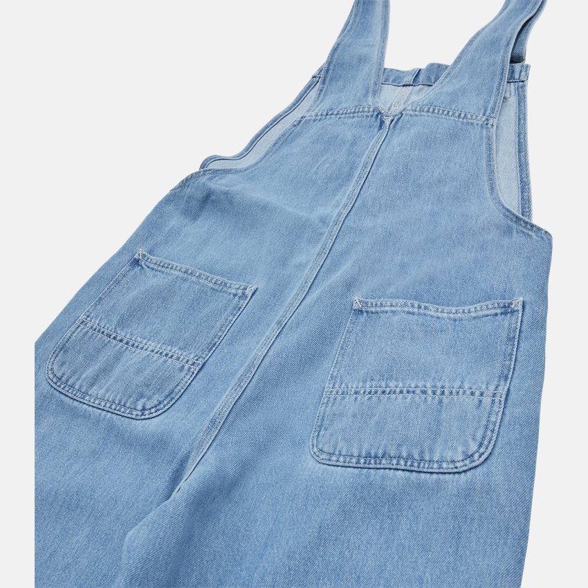 Carhartt WIP Women Jeans W BIB OVERALL STRAIGHT I031250.0112 BLUE STONE BLEACHED
